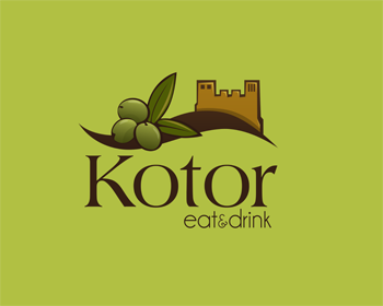 Logo design for a restaurant company by LogoArena professional logo designers. Submitted for Kotor logo contest by adrianus, entry number 60