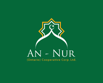 Logo design for a finance company by LogoArena professional logo designers. Submitted for An-Nur logo contest by eatmeforlunch, entry number 100