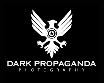Logo design for a entertainment company by LogoArena professional logo designers. Submitted for Dark Propaganda Photography logo contest by thebomber, entry number 77