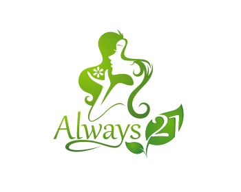 Logo design for a beauty company by LogoArena professional logo designers. Submitted for always21 logo contest by masjacky, entry number 37