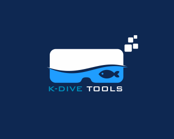 Logo design for a sports company by LogoArena professional logo designers. Submitted for K-Dive Tools logo contest by masjacky, entry number 9