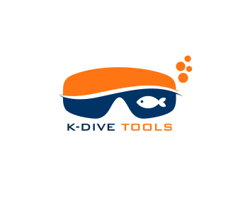 Logo design for a sports company by LogoArena professional logo designers. Submitted for K-Dive Tools logo contest by masjacky, entry number 14
