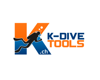 Logo design for a sports company by LogoArena professional logo designers. Submitted for K-Dive Tools logo contest by masjacky, entry number 45