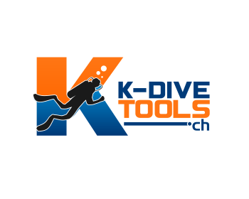 Logo design for a sports company by LogoArena professional logo designers. Submitted for K-Dive Tools logo contest by masjacky, entry number 48