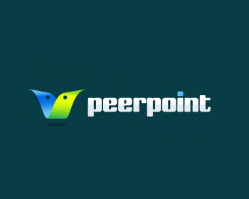 Logo design for a technology company by LogoArena professional logo designers. Submitted for PeerPoint logo contest by kloud, entry number 86