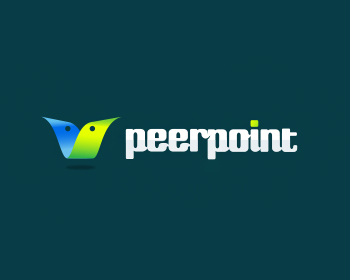 Logo design for a technology company by LogoArena professional logo designers. Submitted for PeerPoint logo contest by kloud, entry number 88