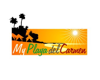Logo design for a travel company by LogoArena professional logo designers. Submitted for My Playa Del Carmen (PDC) logo contest by ARTchitect, entry number 34