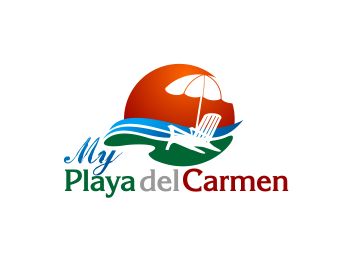 Logo design for a travel company by LogoArena professional logo designers. Submitted for My Playa Del Carmen (PDC) logo contest by ARTchitect, entry number 36