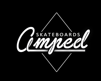 Logo design for a sports company by LogoArena professional logo designers. Submitted for Amped Skateboards logo contest by ARDesigns, entry number 60