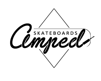 Logo design for a sports company by LogoArena professional logo designers. Submitted for Amped Skateboards logo contest by ARDesigns, entry number 61