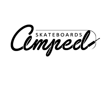Logo design for a sports company by LogoArena professional logo designers. Submitted for Amped Skateboards logo contest by ARDesigns, entry number 62