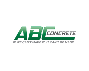 Logo design for a construction company by LogoArena professional logo designers. Submitted for ABC Concrete logo contest by dream4u, entry number 40