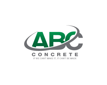 Logo design for a construction company by LogoArena professional logo designers. Submitted for ABC Concrete logo contest by dream4u, entry number 41