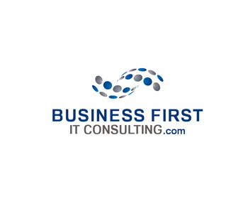 Logo design for a consulting company by LogoArena professional logo designers. Submitted for BusinessFirstITConsulting.com logo contest by aqif, entry number 37
