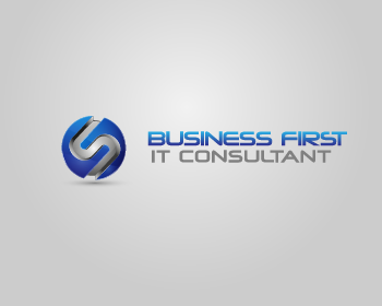 Logo design for a consulting company by LogoArena professional logo designers. Submitted for BusinessFirstITConsulting.com logo contest by Stefan, entry number 70