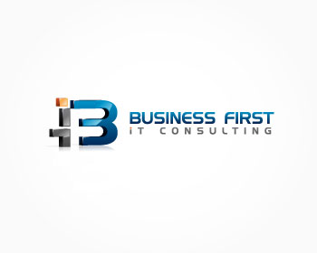 Logo design for a consulting company by LogoArena professional logo designers. Submitted for BusinessFirstITConsulting.com logo contest by Immo0, entry number 46