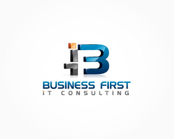 Logo design for a consulting company by LogoArena professional logo designers. Submitted for BusinessFirstITConsulting.com logo contest by Immo0, entry number 47