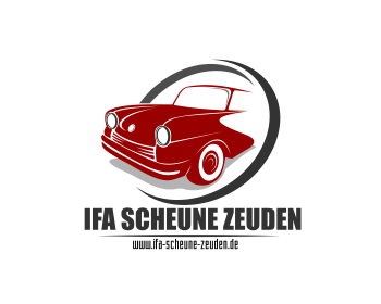 Logo design for a automotive company by LogoArena professional logo designers. Submitted for IFA SCHEUNE ZEUDEN logo contest by masjacky, entry number 32