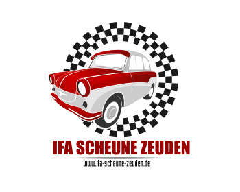 Logo design for a automotive company by LogoArena professional logo designers. Submitted for IFA SCHEUNE ZEUDEN logo contest by masjacky, entry number 53
