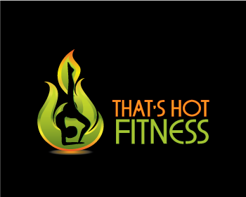 Logo design for a sports company by LogoArena professional logo designers. Submitted for That's Hot Fitness logo contest by Kricia, entry number 83