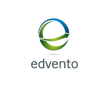 Logo design for a education company by LogoArena professional logo designers. Submitted for edvento logo contest by splash, entry number 82