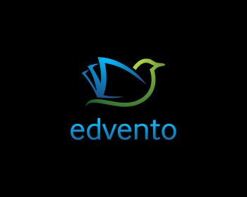 Logo design for a education company by LogoArena professional logo designers. Submitted for edvento logo contest by splash, entry number 129