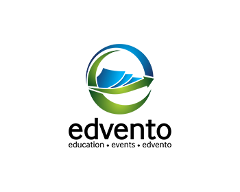 Logo design for a education company by LogoArena professional logo designers. Submitted for edvento logo contest by splash, entry number 133