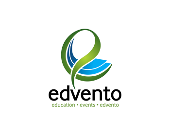 Logo design for a education company by LogoArena professional logo designers. Submitted for edvento logo contest by splash, entry number 137