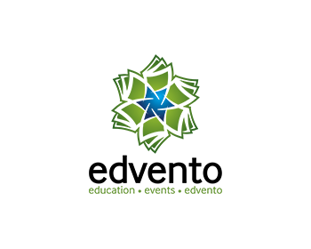 Logo design for a education company by LogoArena professional logo designers. Submitted for edvento logo contest by splash, entry number 140