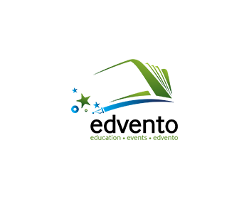 Logo design for a education company by LogoArena professional logo designers. Submitted for edvento logo contest by splash, entry number 147