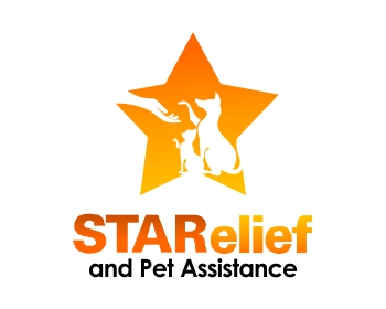 Logo design for a nonprofit company by LogoArena professional logo designers. Submitted for STARelief and Pet Assistance logo contest by X_Zhire, entry number 60