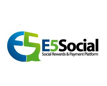 Logo design for a technology company by LogoArena professional logo designers. Submitted for E5 Social logo contest by Applex, entry number 82