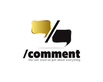 Logo design for a other company by LogoArena professional logo designers. Submitted for /comment (slashcomment.com) logo contest by AdrianChambre, entry number 28