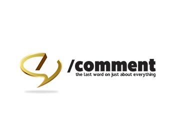 Logo design for a other company by LogoArena professional logo designers. Submitted for /comment (slashcomment.com) logo contest by AdrianChambre, entry number 37