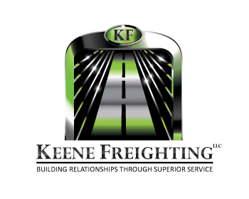 Logo design for a service industries company by LogoArena professional logo designers. Submitted for KEENE FREIGHTING LLC logo contest by Horhew, entry number 136