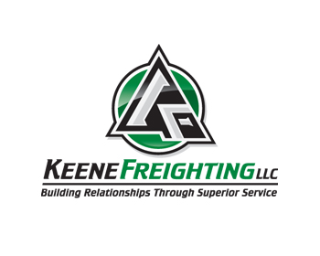 Logo design for a service industries company by LogoArena professional logo designers. Submitted for KEENE FREIGHTING LLC logo contest by scave, entry number 71