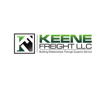 Logo design for a service industries company by LogoArena professional logo designers. Submitted for KEENE FREIGHTING LLC logo contest by Linda, entry number 3