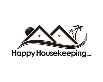 Logo design for a service industries company by LogoArena professional logo designers. Submitted for Happy Housekeeping LLC logo contest by historicost, entry number 15