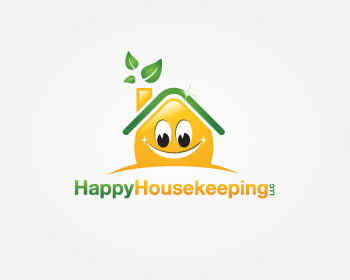 Logo design for a service industries company by LogoArena professional logo designers. Submitted for Happy Housekeeping LLC logo contest by Immo0, entry number 100