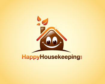 Logo design for a service industries company by LogoArena professional logo designers. Submitted for Happy Housekeeping LLC logo contest by Immo0, entry number 102