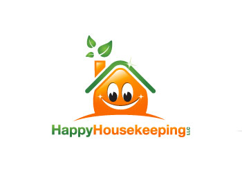 Logo design for a service industries company by LogoArena professional logo designers. Submitted for Happy Housekeeping LLC logo contest by Immo0, entry number 108