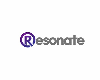 Logo design for a consulting company by LogoArena professional logo designers. Submitted for Resonate logo contest by makdezign14, entry number 84