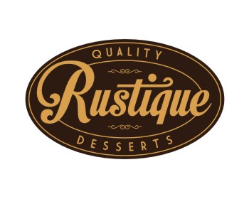 Logo design for a restaurant company by LogoArena professional logo designers. Submitted for Rustique logo contest by diabolic208, entry number 33