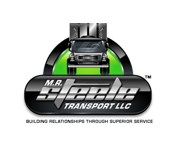 Logo design for a service industries company by LogoArena professional logo designers. Submitted for M.R. STEELE TRANSPORT LLC logo contest by Immo0, entry number 88