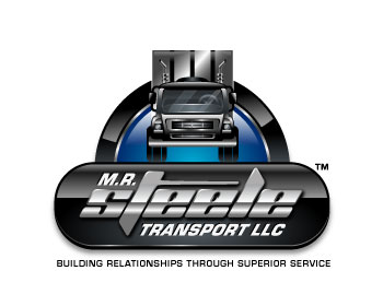 Logo design for a service industries company by LogoArena professional logo designers. Submitted for M.R. STEELE TRANSPORT LLC logo contest by Immo0, entry number 90