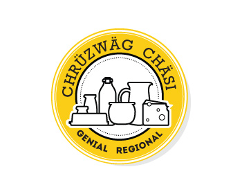 Logo design for a manufacturing company by LogoArena professional logo designers. Submitted for Chrüzwäg Chäsi logo contest by RodManduz, entry number 14