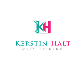 Logo design for a beauty company by LogoArena professional logo designers. Submitted for Kerstin Halt logo contest by creativearts, entry number 16