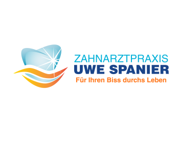 Logo design for a medical company by LogoArena professional logo designers. Submitted for Zahnarztpraxis Uwe Spanier logo contest by Zeszter, entry number 50