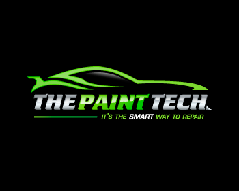 Logo design for a automotive company by LogoArena professional logo designers. Submitted for The Paint Tech logo contest by LDSgfx, entry number 100