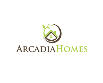 Logo design for a construction company by LogoArena professional logo designers. Submitted for Arcadia Homes logo contest by Rays, entry number 137